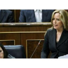 La ministra de Sanidad hoy en el Congreso