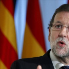 Mariano Rajoy, este martes.