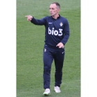 Munitis llegó a la Deportiva tras quedarse a las puertas del ascenso con el equipo cántabro. L. DE LA MATA