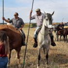 encierro taurino de campo en Cimanes de la Vega con un novillo y una vaquilla Foto Rafa Cazón  (14)