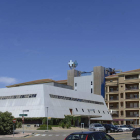 Fachada del Hospital Royo Villanova de Zaragoza.