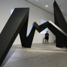 Vista de la obra ‘Serpiente de El Eco’, que forma parte de la exposición ‘El retorno de la serpiente. Mathias Goeritz’.