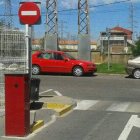 Uno de los sistemas de control de tráfico que se están instalando en el Hospital.