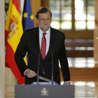 Rajoy apela al diálogo en su balance del año 2016.