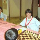 David Álvarez (i) y Héctor Láiz antes de afrontar la última ronda del campeonato de España.