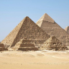 Las pirámides de Guiza, en Egipto.