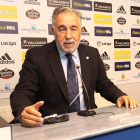 El presidente de la Deportiva echa de menos a la hinchada. DE LA MATA