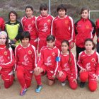 Formación del CD Ponferrada de la 2ª División Alevín.