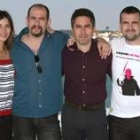 Bárbara Goenaga, Karra Elejalde, Eduardo Carneros y Nacho Vigalondo