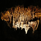 Una de las salas de las Cuevas de Valporquero