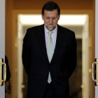 El presidente del Gobierno, Mariano Rajoy, ayer.