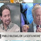 En el artículo, el periodista Eduardo Inda reprocha a Podemos haber apoyado a Joseba Asirón (EH Bildu) como alcalde de Pamplona.