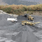Preocupa la falta de colocación de los excedentes mineros en la restauración de las minas. M. PÉREZ