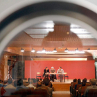 Un momento de la asamblea celebrada ayer.