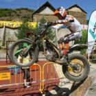 Un momento de la competición en Pobladura de las Regueras en la prueba del Campeonato de España del