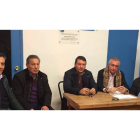 Los integrantes de la nueva junta comarcal del PP presidida por José Manuel Moro. DL