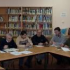 En la foto, los representantes de la mancomunidad del Alto Órbigo