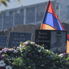 Imagen de varios muertos durante la guerra.  LUSI SARGSYAN