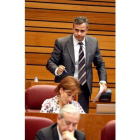 Joaquín Otero, en una foto de archivo durante un pleno.