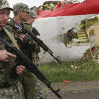 Los prorrusos obstaculizan el acceso de la OSCE a los restos del avión.