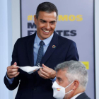 El presidente del Gobierno, Pedro Sánchez, tras la comparecencia del pasado martes. ZIPI