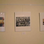 Varias obras de la exposición fotográfica organizada por la ULE en Villablino.