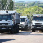 Los últimos camiones con carbón autóctono entraron en el parque de Endesa en julio del 2009.