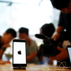 Un iPhone 7 en una tienda de Apple en Pekín.