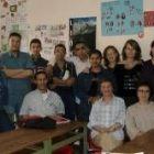 Foto de familia de casi todos los usuarios del servicio de UGT