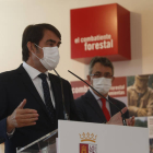 El consejero de medio ambiente Juan Carlos Suárez Quiñones. F. OTERO PERANDONES