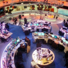Imagen de los estudios de la cadena de televisión Al Jazeera en Doha (Catar).