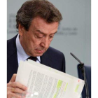 De Santiago-Juárez, tras el consejo de Gobierno.