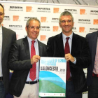 Daniel Mateos, López Benito, José Manuel Gonzalo y Alejandro Vaquera en la presentación del torneo.