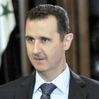 El presidente de Siria, durante la entrevista que concedió a la televisión rusa Rossia 24.