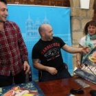 Ramón Miranda, Roberto Marcos y Susana Téllez.