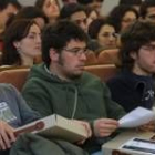 Estudiantes del campus de Ponferrada, en una imagen de archivo