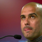 Pep Guardiola asegura que al Barça sólo lo vale la victoria.