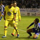 Culio (19) marcó el año pasado con el Deportivo en El Toralín.