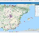 Mapa ofrecido ayer por el Ministerio para la Transición Justa y el Reto Demográfico. MITECO