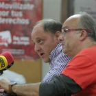 Tito Martínez y Miguel Ángel Fernández, ayer.