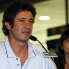 Albert Vilalta, en el aeropuerto de El Prat tras ser liberado en agosto del año pasado.