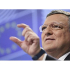Durao Barroso, durante una rueda de prensa en Bruselas, en el 2014.