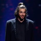 El cantante Salvador Sobral, en su actuación en Eurovisión, el pasado mayo en Kiev.