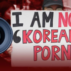 “Mi vida no es tu porno”: Las mujeres surcoreanas protestan contra las cámaras espía en los baños públicos.