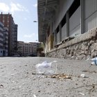 Inmediaciones de la zona en la que se produjeron los botellones. MARCIANO PÉREZ
