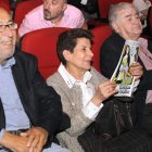 Jular junto a Antonio Gamoneda y la mujer de éste.