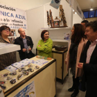 La apertura de la feria en Estación  Arte contó con la presencia del alcalde.