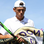 Alex de Miñaur, en Wimbledon.