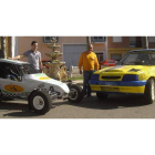 Diego González y Chema Álvarez presentaron los vehículos con los que compiten en el autonómico.
