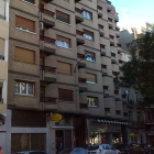Un grupo de viviendas en el centro de Zaragoza,